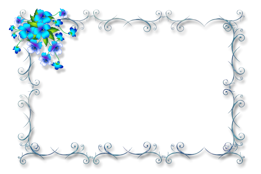 Рамка разноцветная