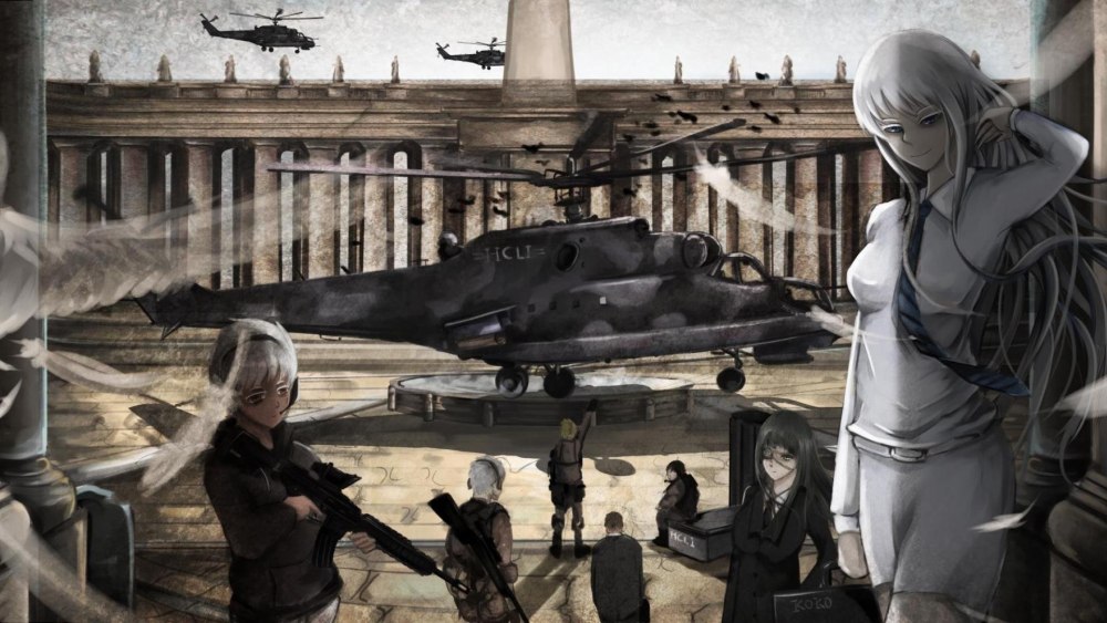 Аниме Jormungand война