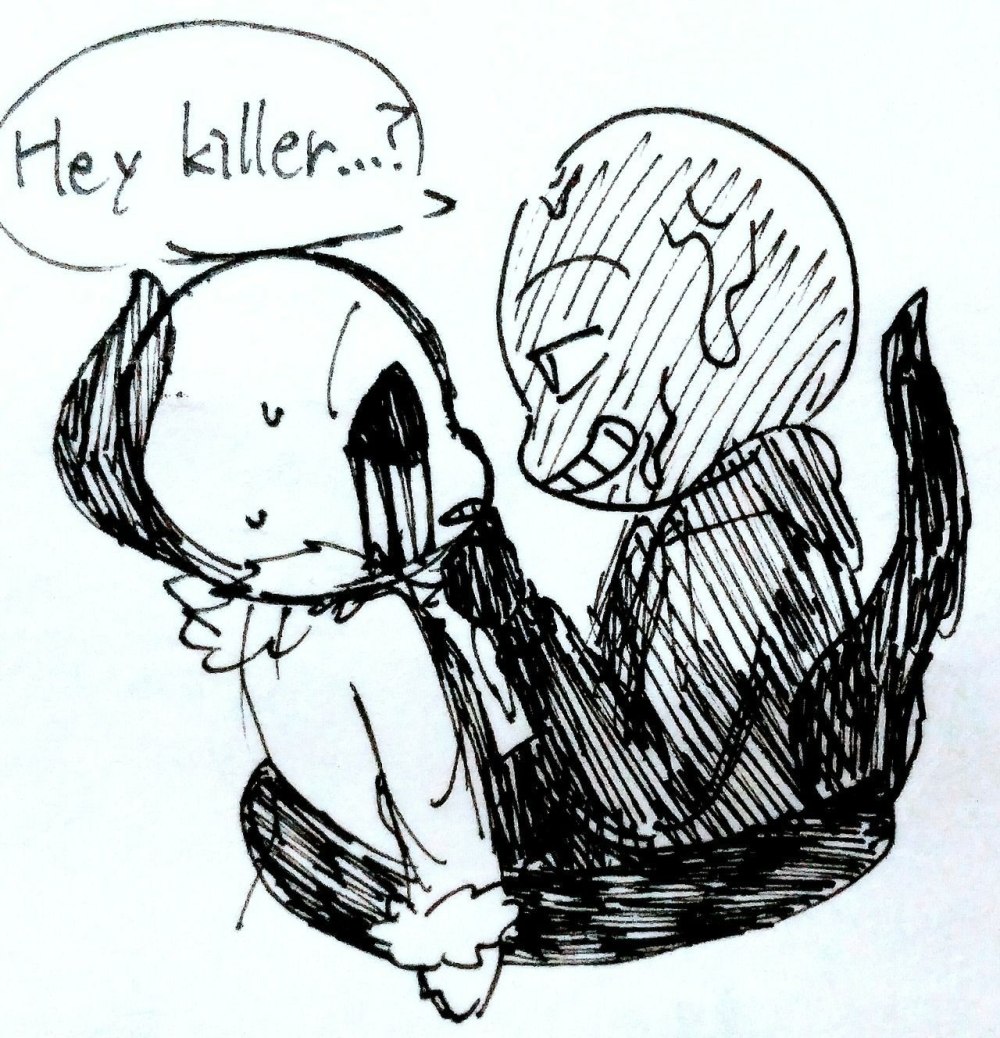Nightmare Sans x Killer Sans яой