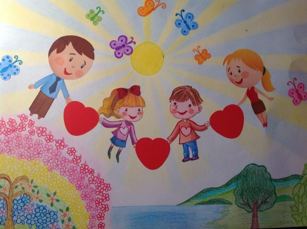 Клипарты малыши в детском саду