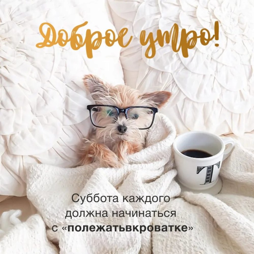 Поздравление с субботой