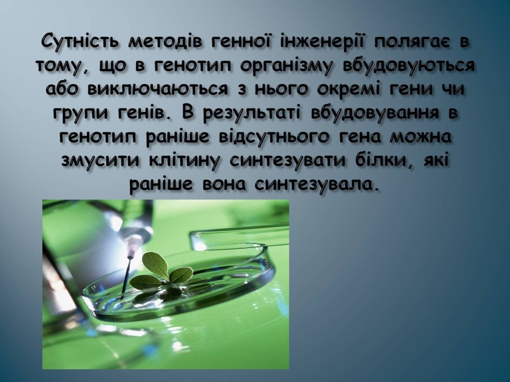 Перспективные направления развития биотехнологии