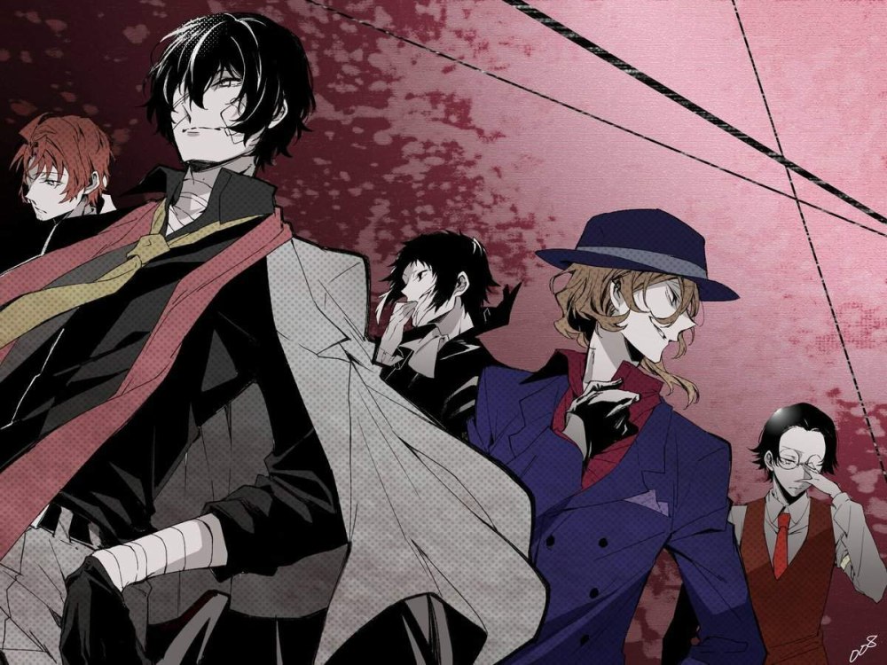 Bungou Stray Dogs Дадзай Осаму Портовая мафия