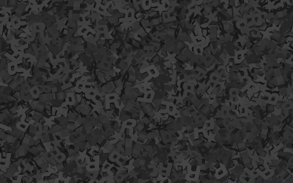 Camouflage Black and White