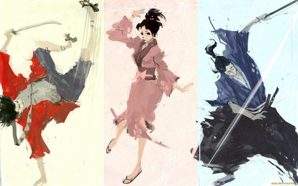 Samurai Champloo Concept Art