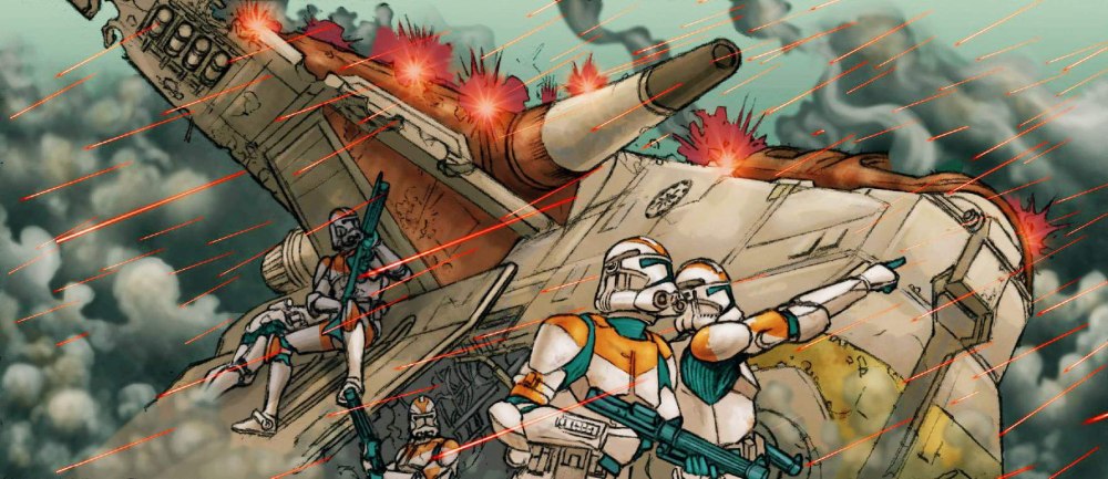 Star Wars войны клонов битвы
