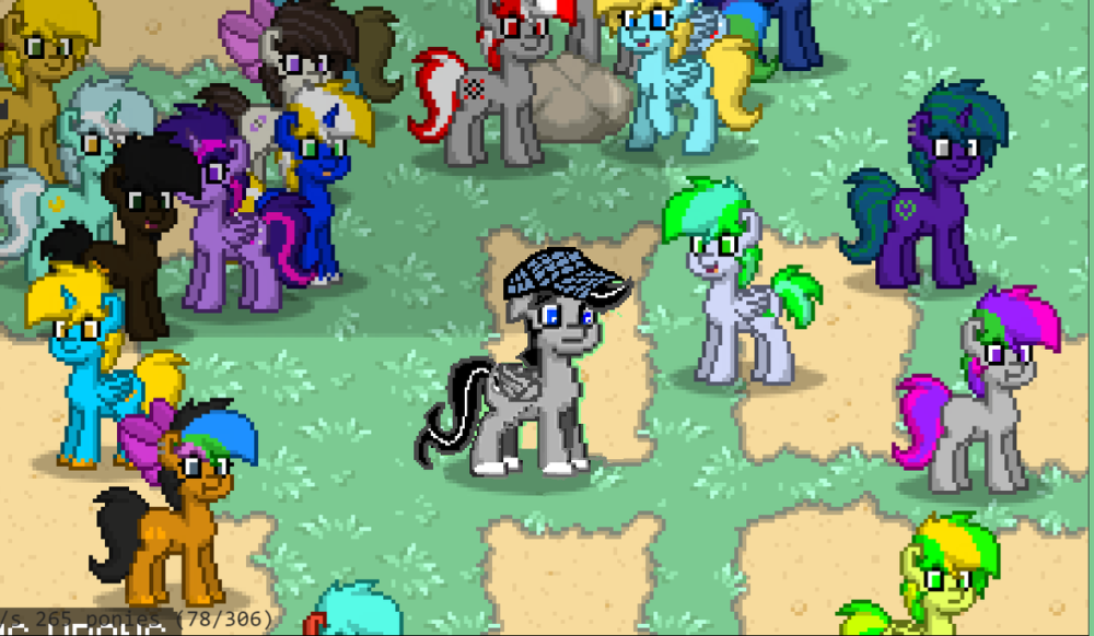 Пиксельная игра Pony Town
