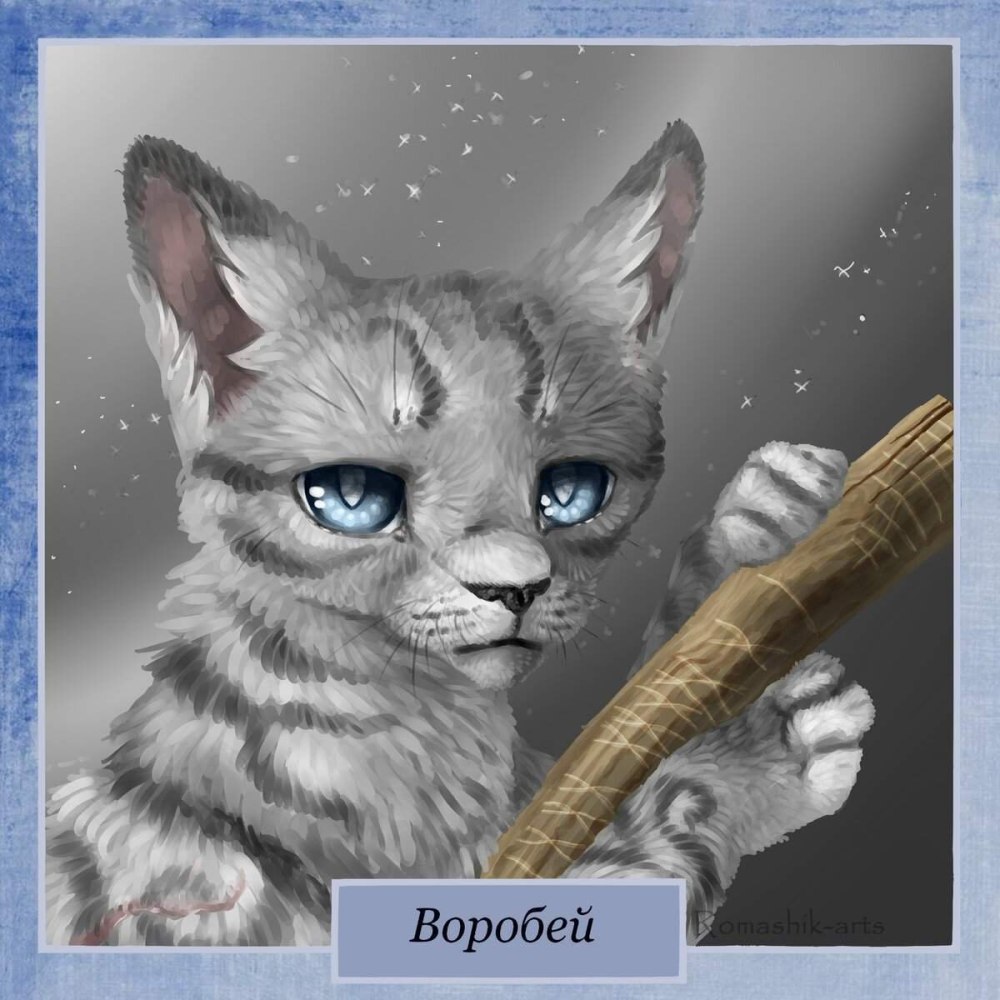 Коты Воители Воробей