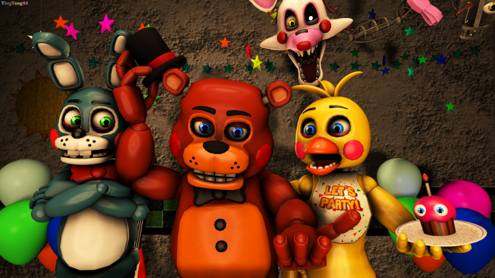 FNAF фон для рабочего стола