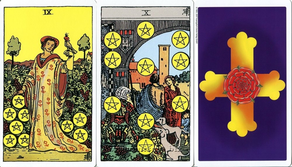 Карты Таро a.e Waite Tarot Blue
