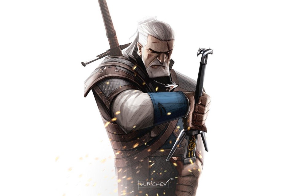 The Witcher 3 Wild Hunt Геральт и Цири