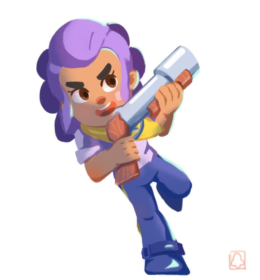 Бойцы из Brawl Stars