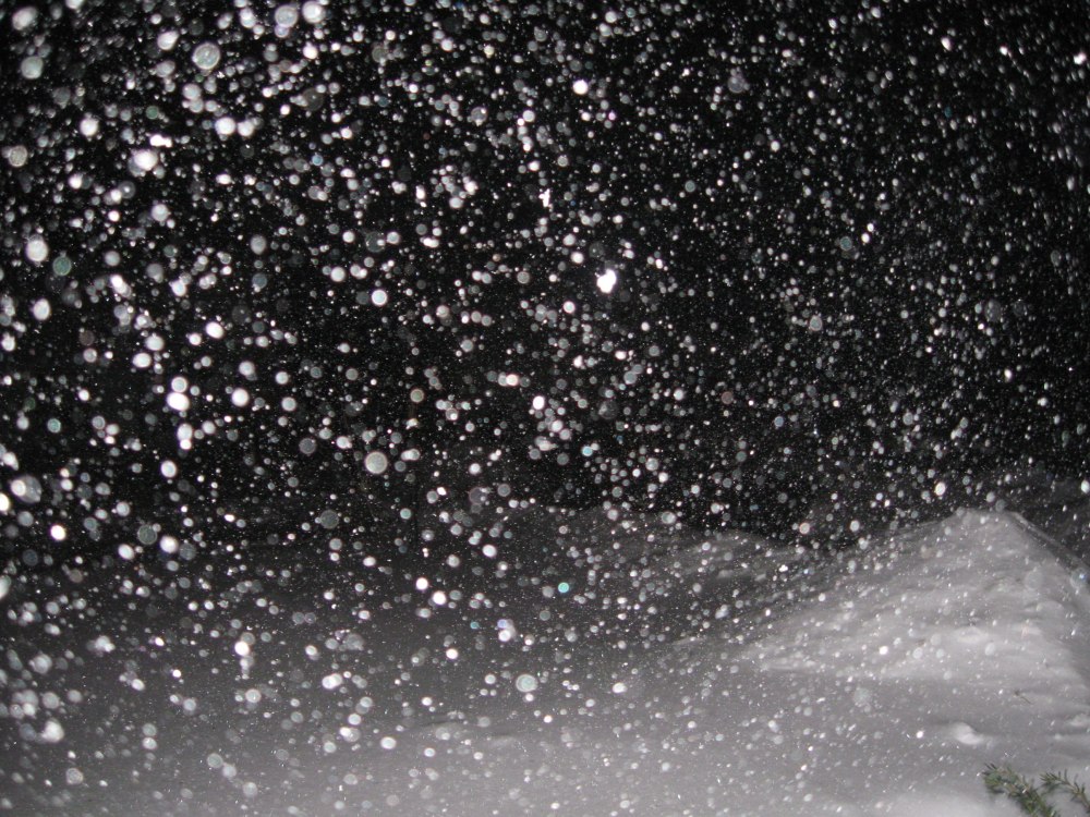 Эффект падающего снега