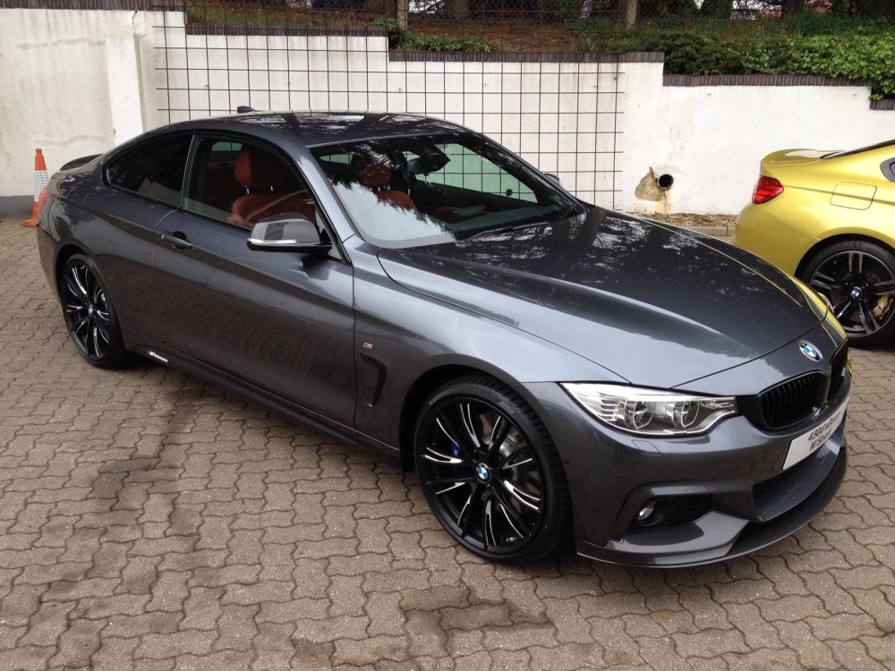 BMW 4 серый матовый