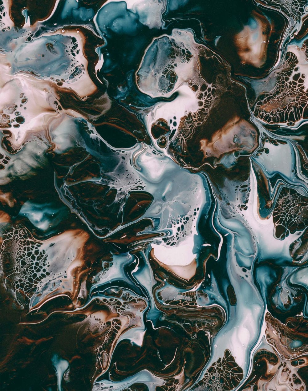 Fluid Art мрамор