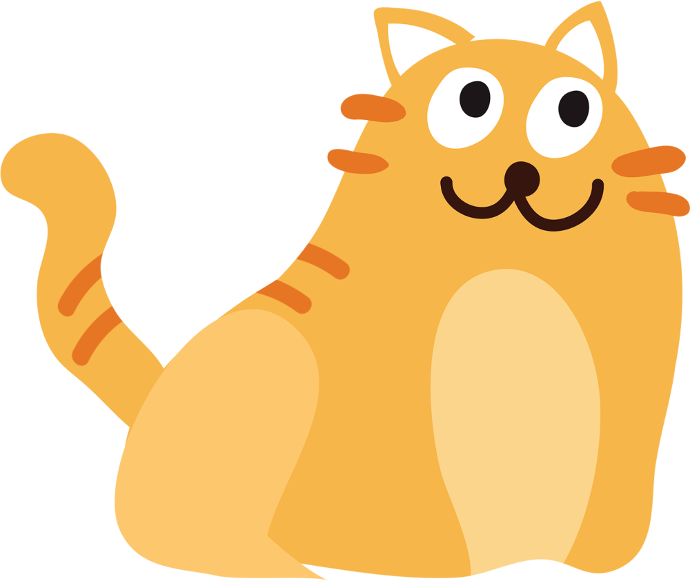 Нарисовать рыжего кота