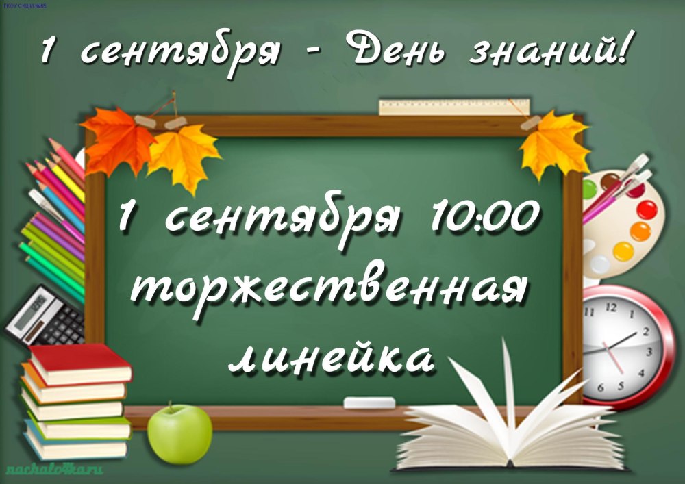 Здравствуй школа на доске