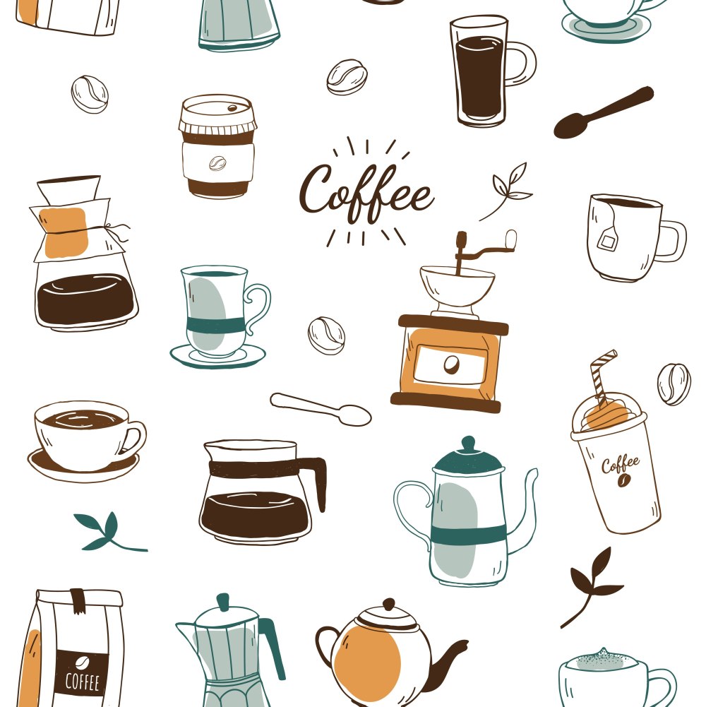 Coffee узор