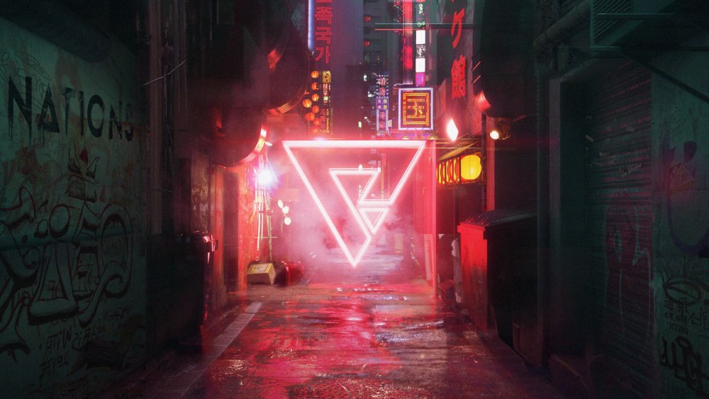 Темный переулок Cyberpunk 2077