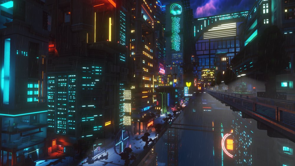 Cyberpunk 2077 фон