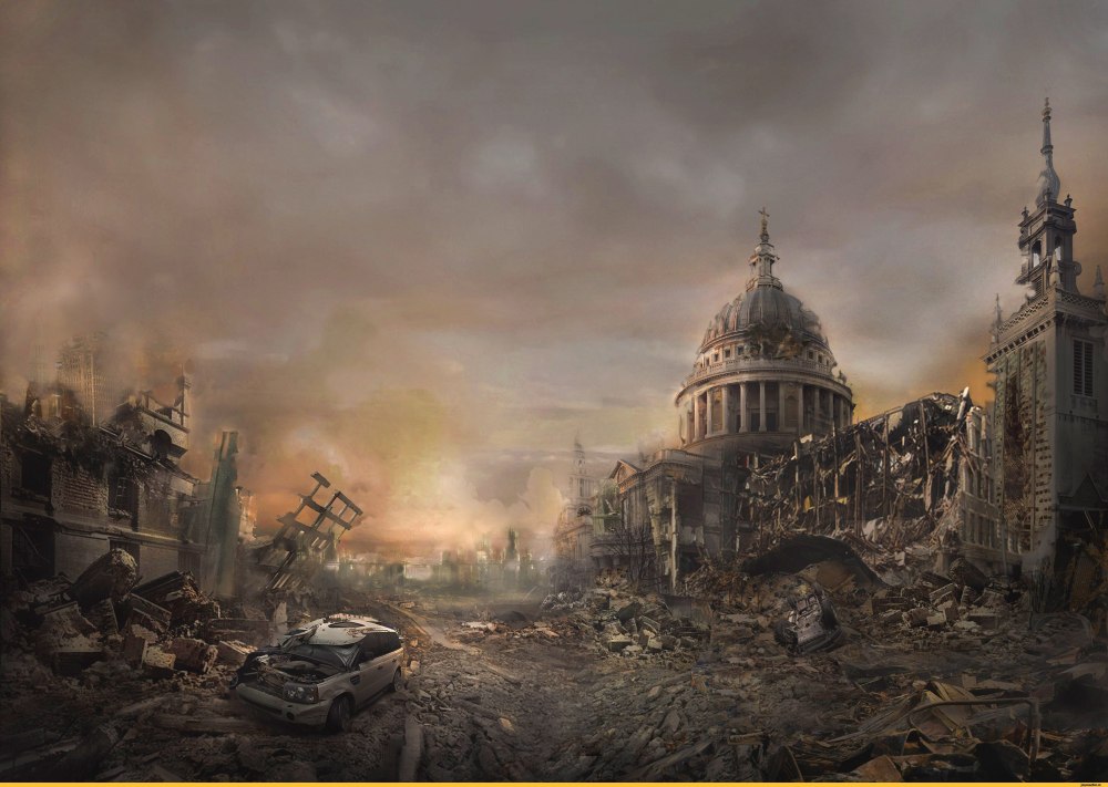 Метро 2033 город