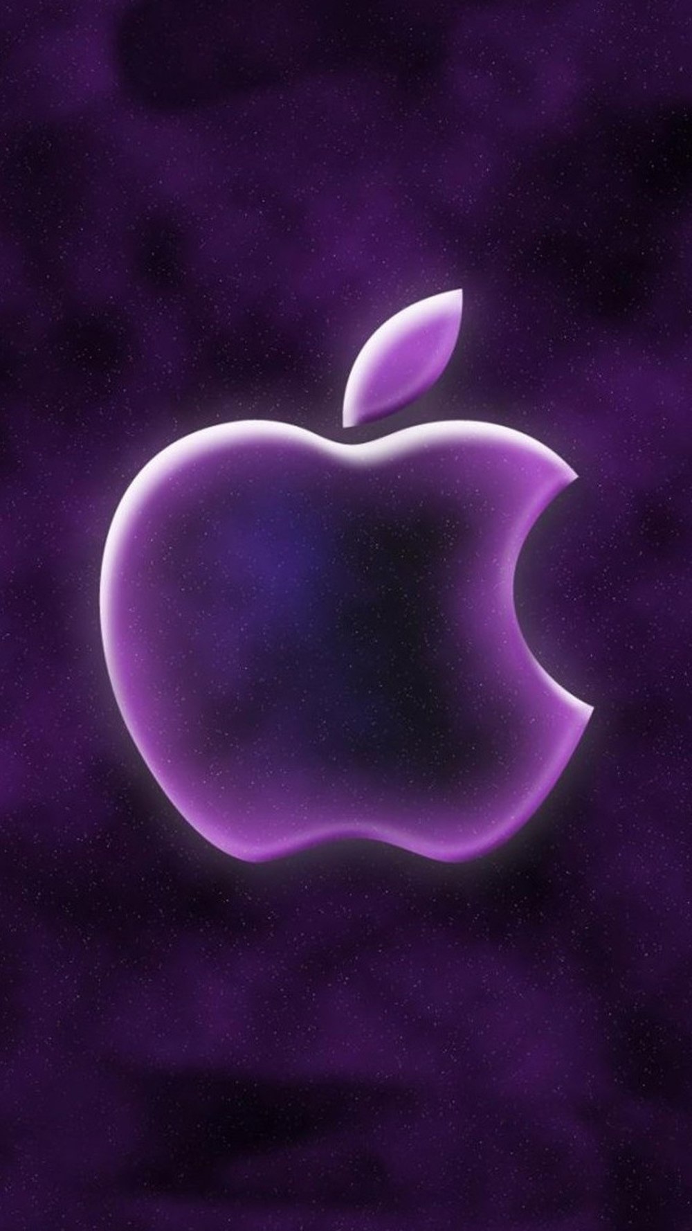 Фиолетовый фон Apple