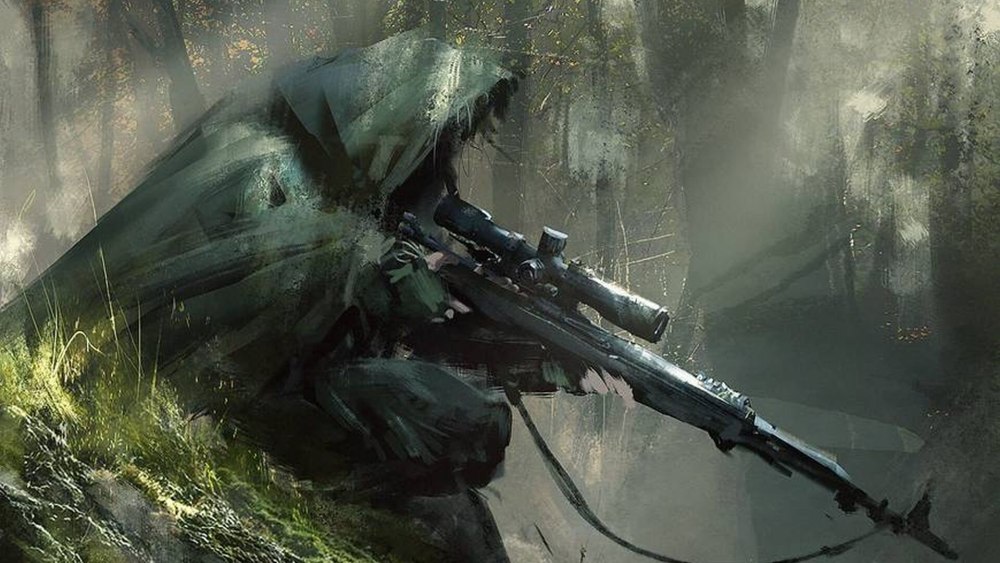Гилли камуфляж из Call of Duty
