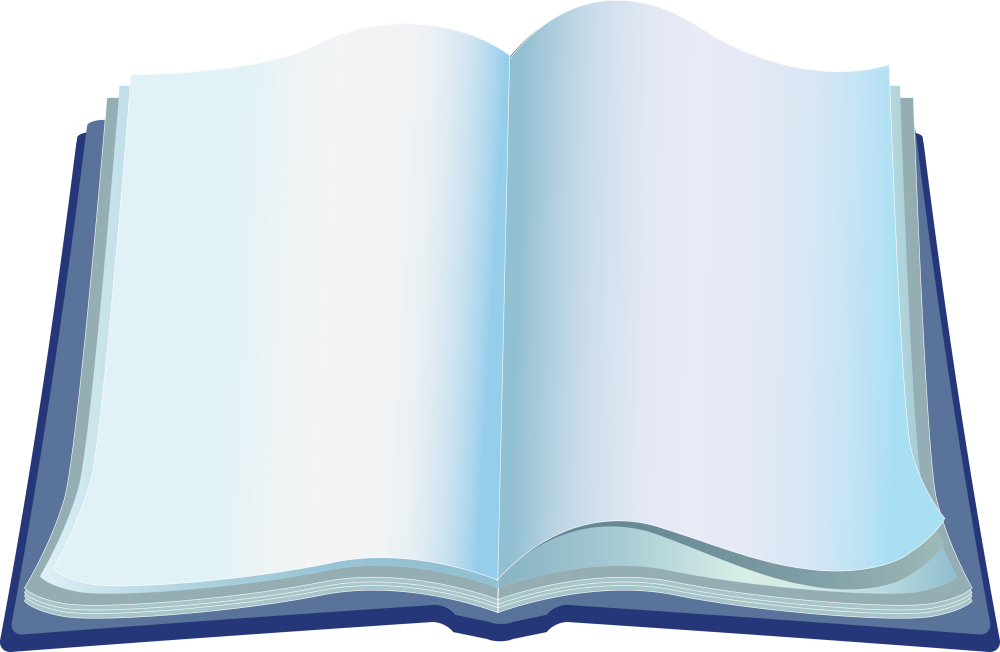 Книга на прозрачном фоне