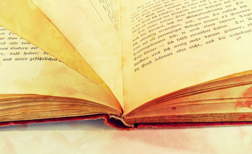 Страница старинной книги