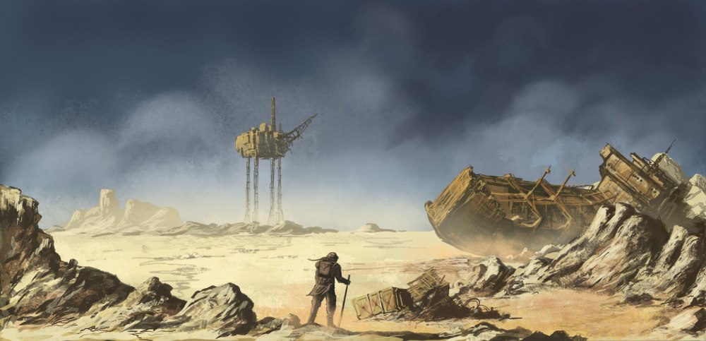 Fallout Art Пустошь