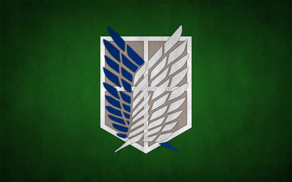 Атака титанов знак развед корпуса
