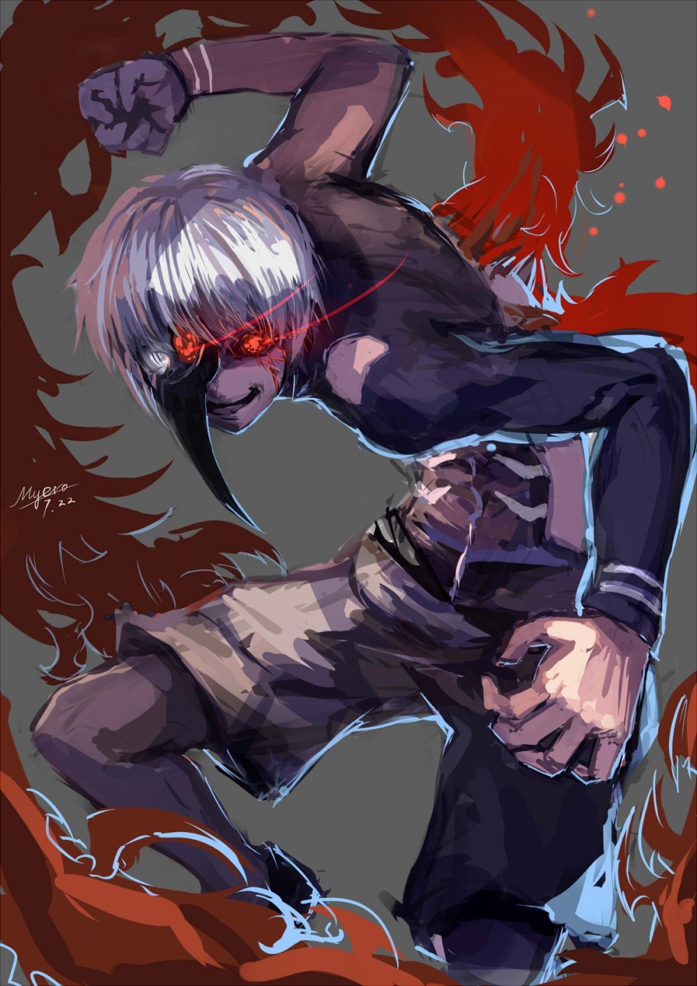 Half Kakuja Kaneki