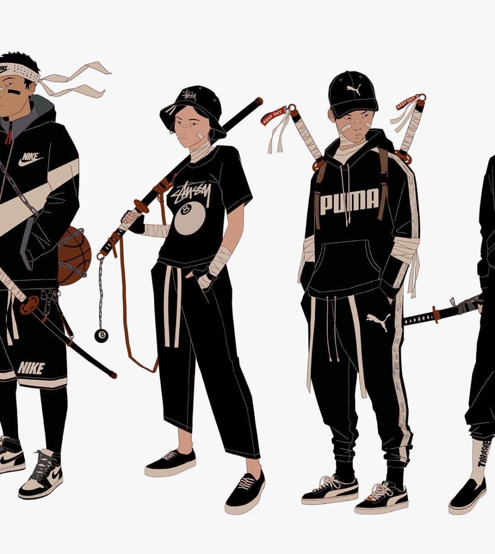 Urban Samurai стиль