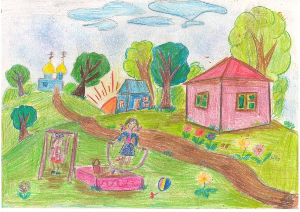 Рисунки на летнюю тему