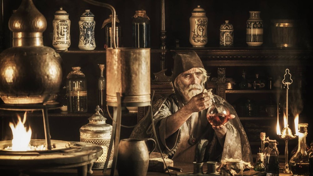 Эликсир бессмертия алхимик