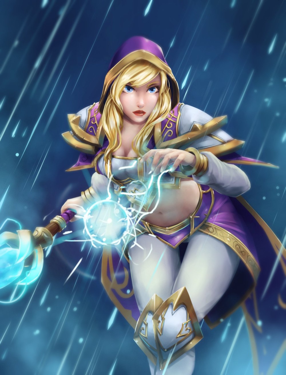 Старая иконка Джайны в Hearthstone
