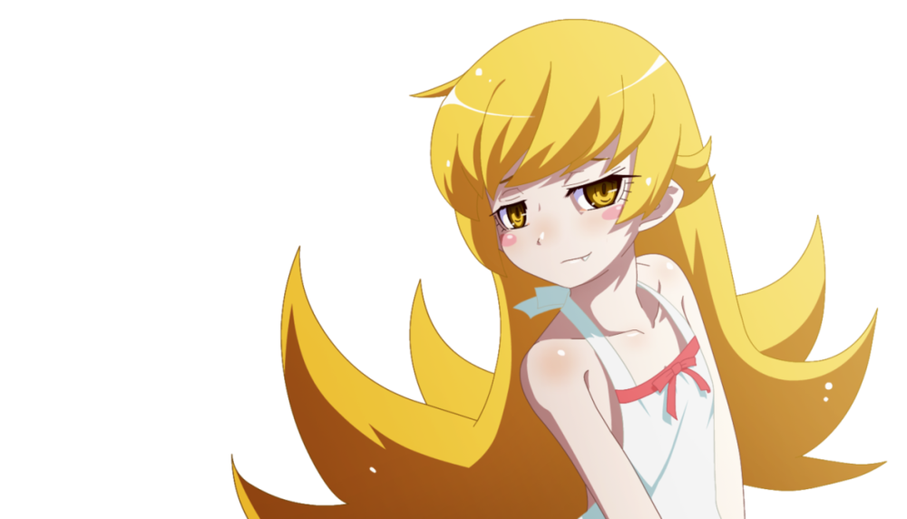 Shinobu Oshino Kizumonogatari аниме