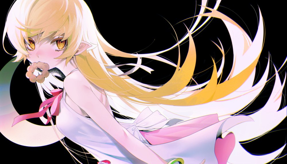 Oshino Shinobu Kiss
