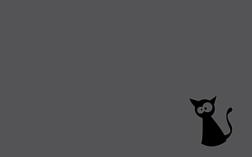 Котик Минимализм
