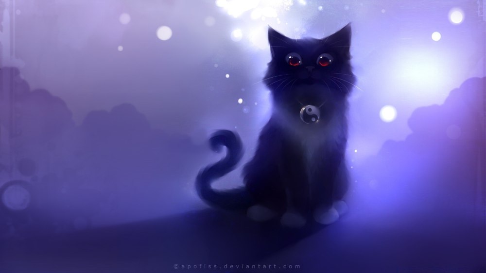 Кот в галстуке
