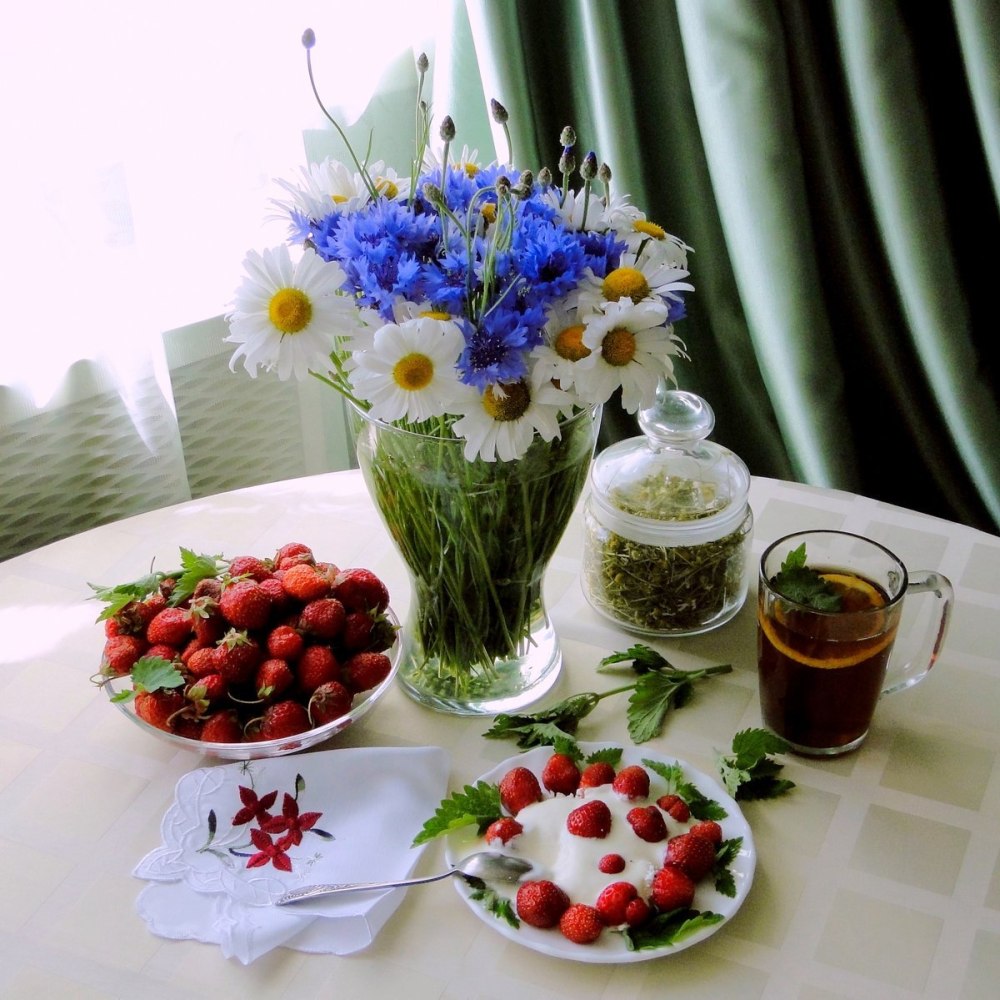 Утренняя роза