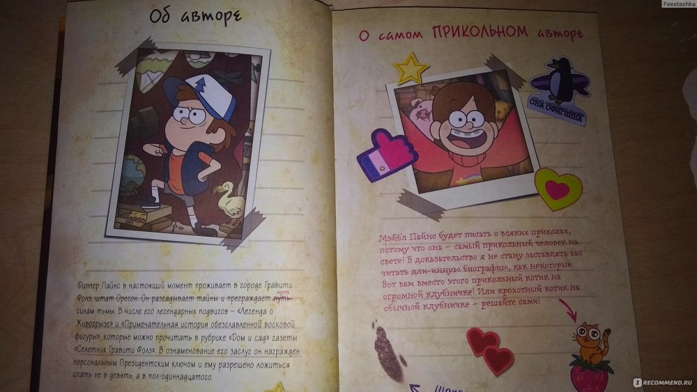 Гравити Фолз альбом памятных событий Мэйбл