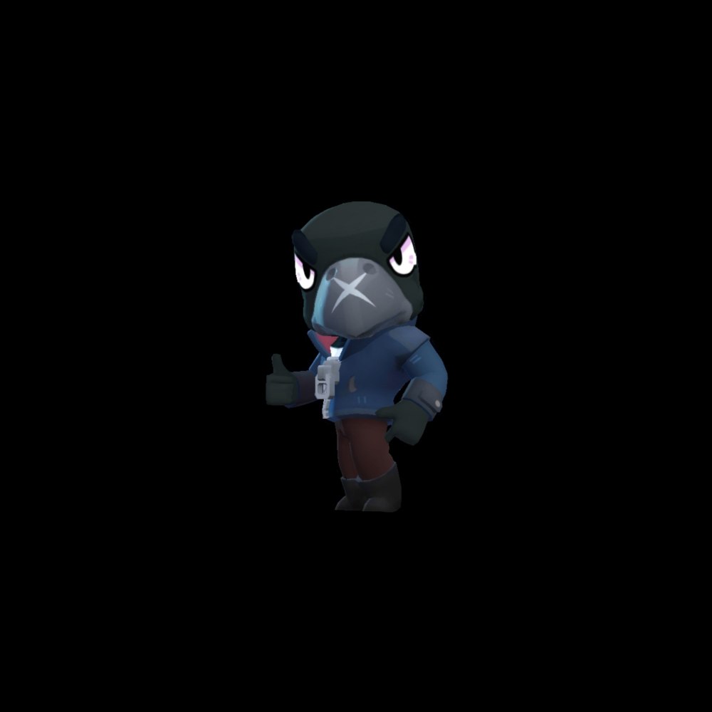 Золотой ворон меха Brawl Stars
