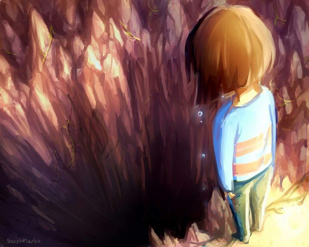 Арт Фриск Undertale