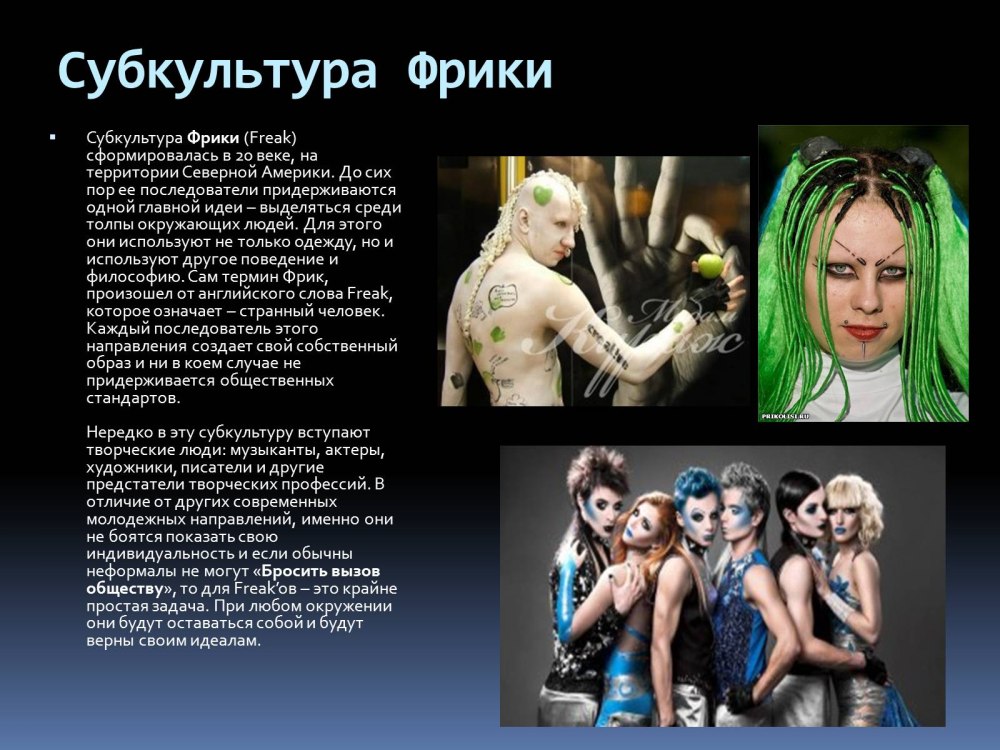 Панки презентация
