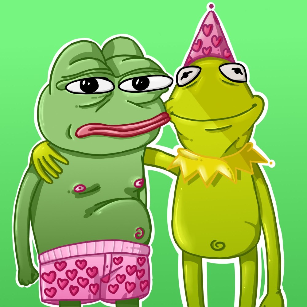 Кермит и Пепе