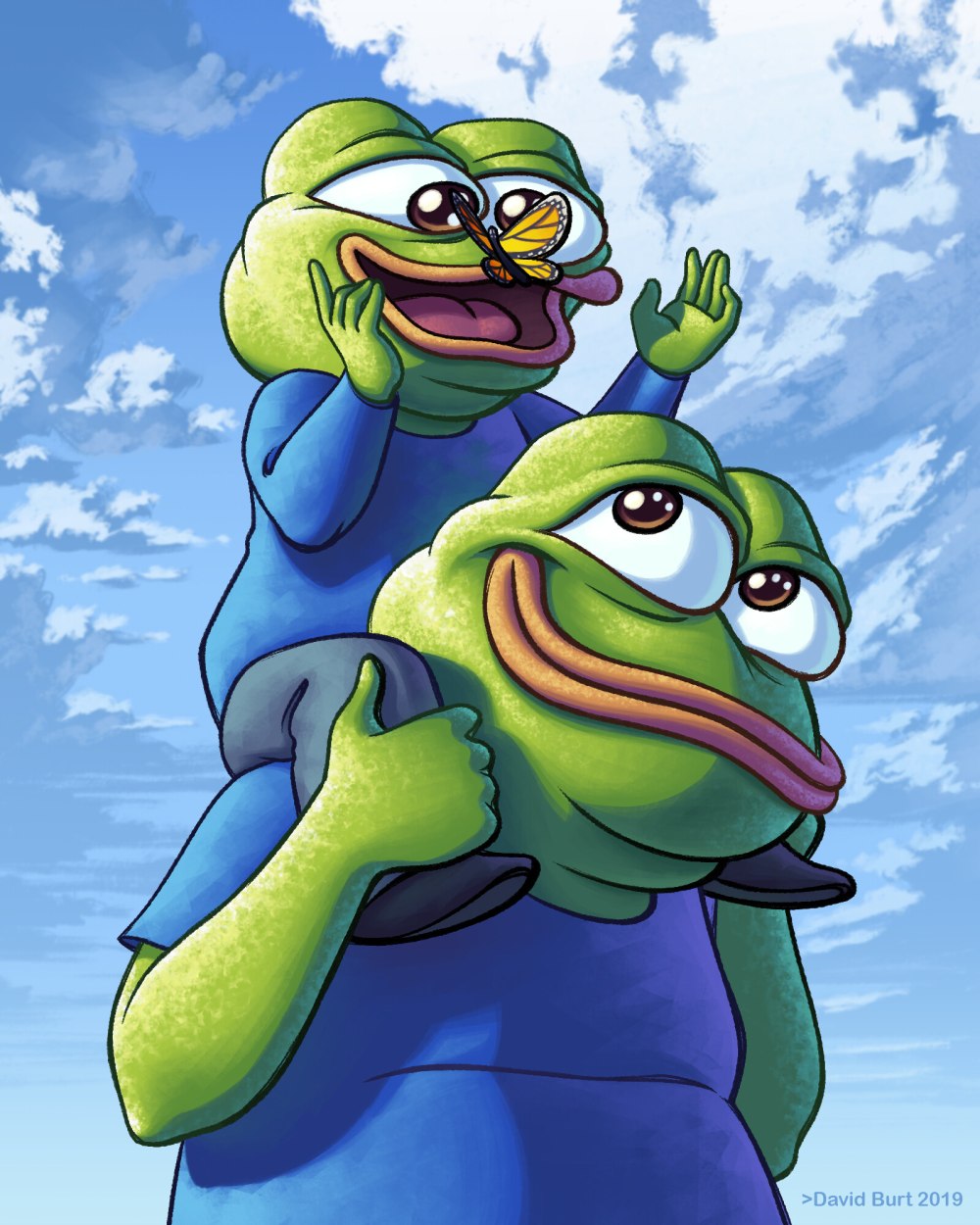 Грустный Лягушонок Пепе