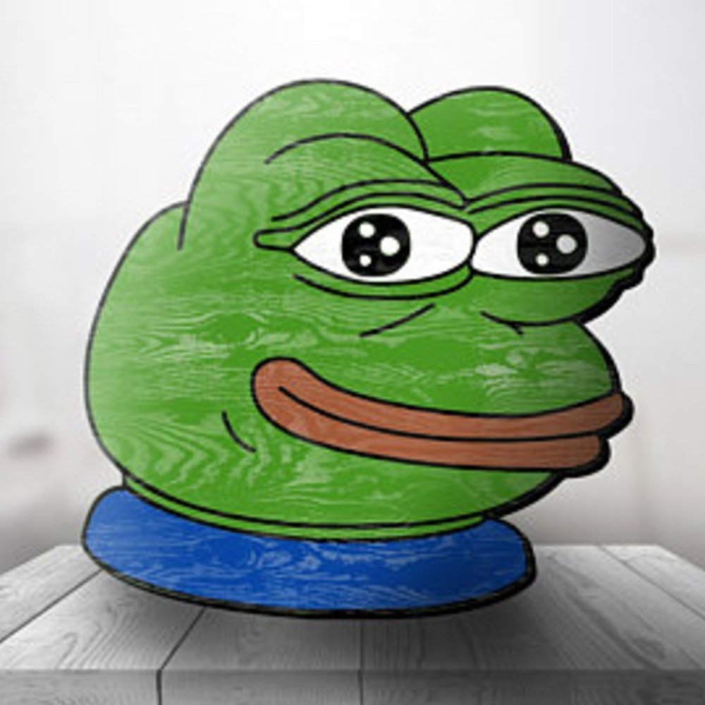 Лягушка Пепе арт