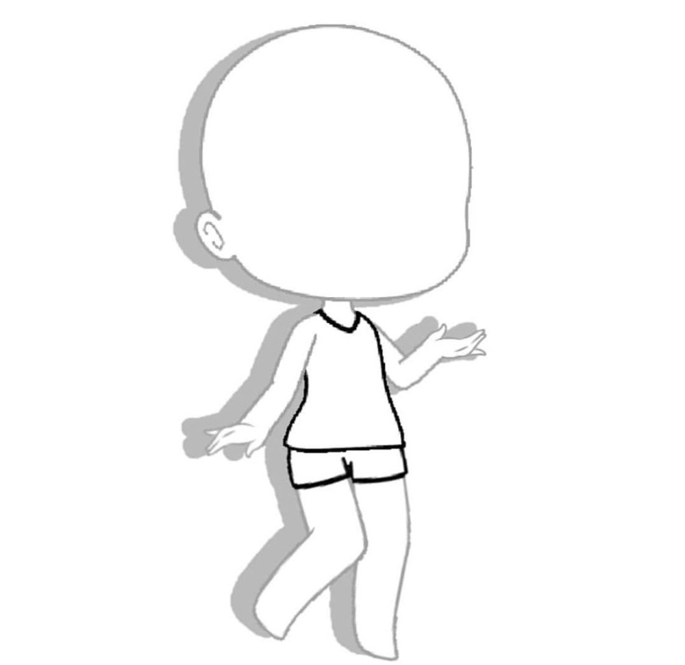 Голова и шея Gacha Life