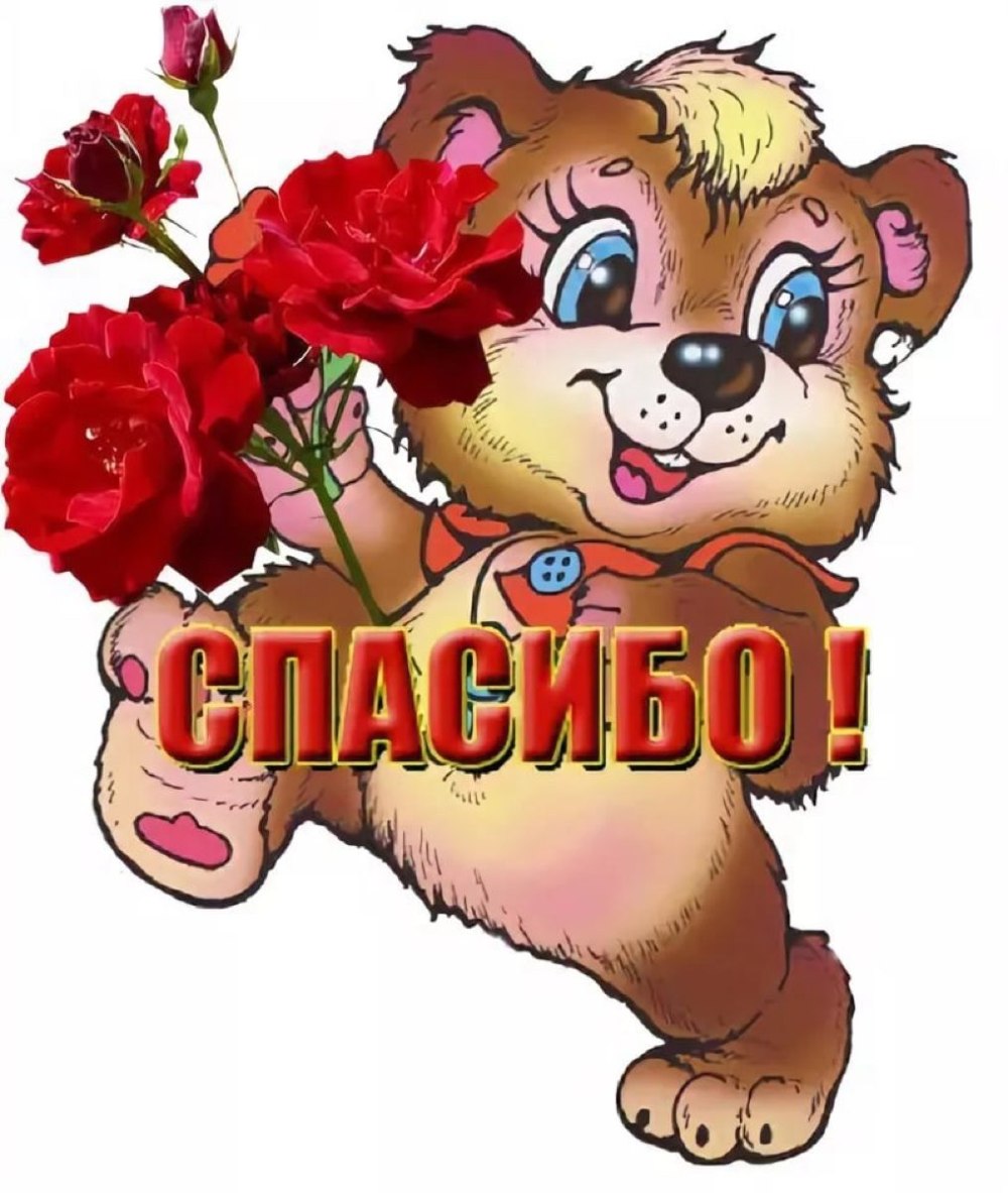 Красивые цветы с благодарностью